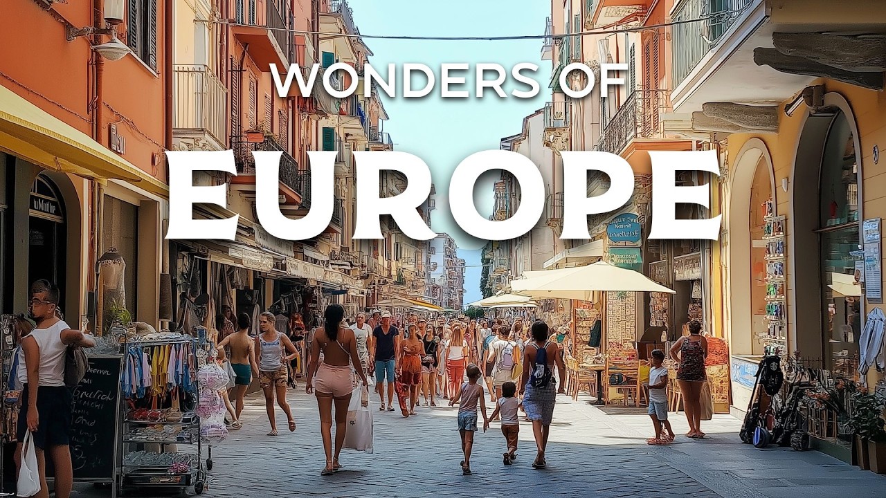 Wonders of Europe | Coastal Escapes in Europe | Stunning Beach Destinations | Travel Video 4K