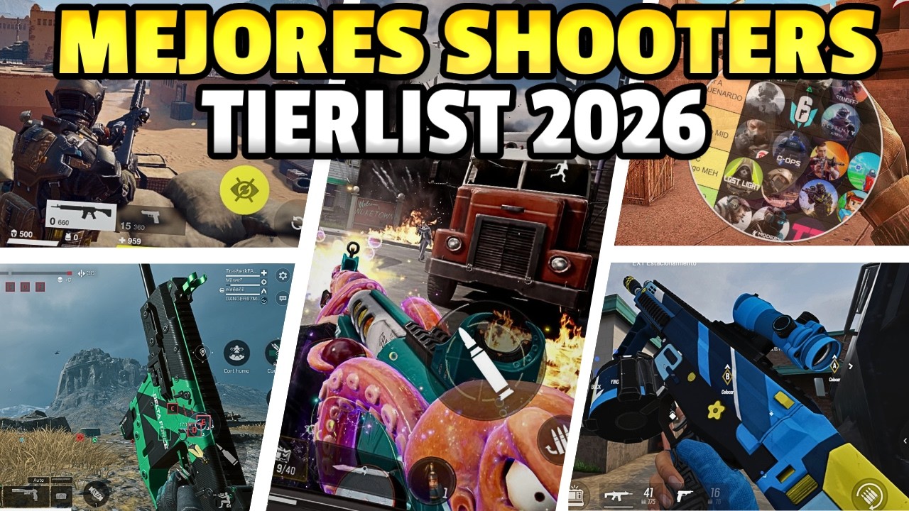 El MEJOR SHOOTER de M&oacute;viles en 2026 es...