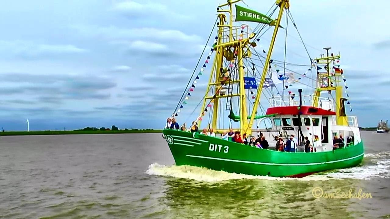 Ditzum Hafenfest 2013 Kutterfahrten auf dem Dollart Many Trawlers Fischkutter Krabbenkutter
