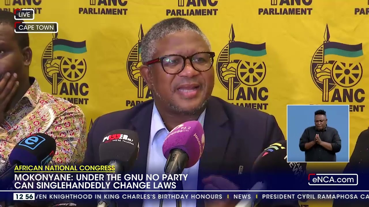 African National Congress | The ANC advocated for the GNU - Mbalula