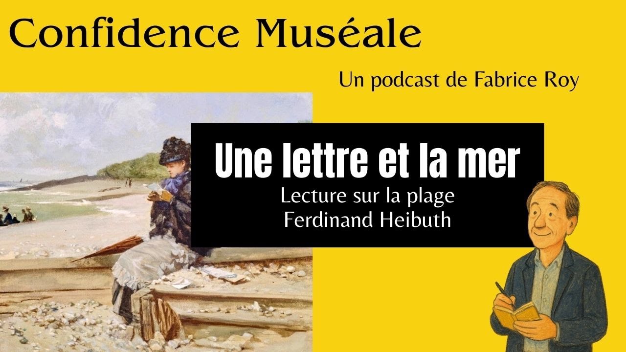 Lecture sur la plage - Ferdinand Heilbuth