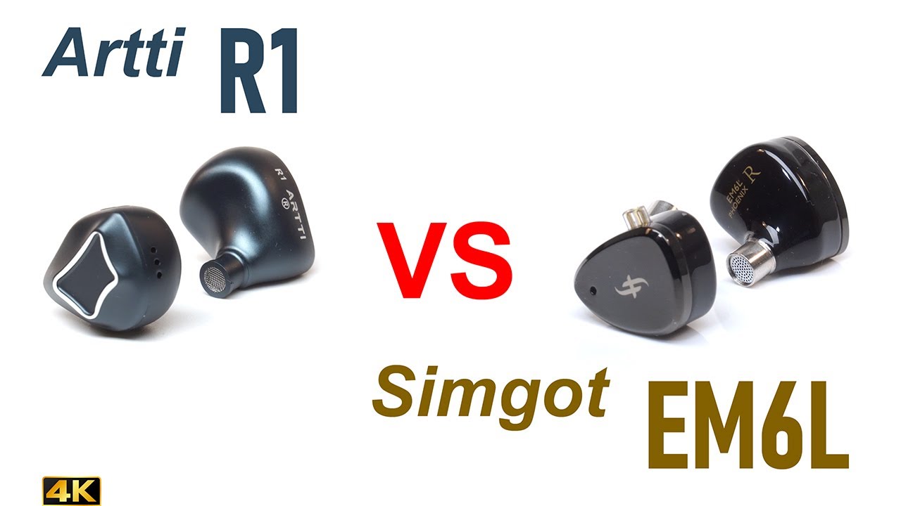 Artti R1 vs Simgot EM6L  - IEM sound comparison
