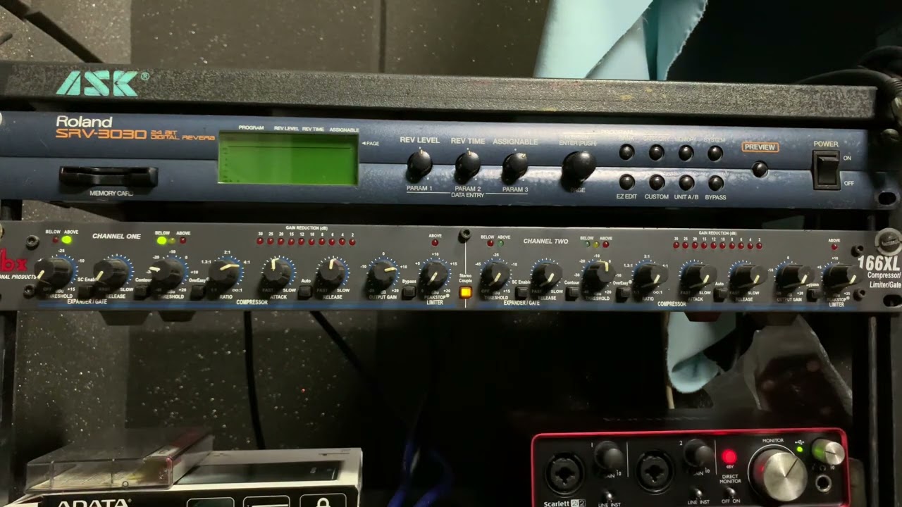 DBX 166XL (COMP SOUND TEST)-GUITAR