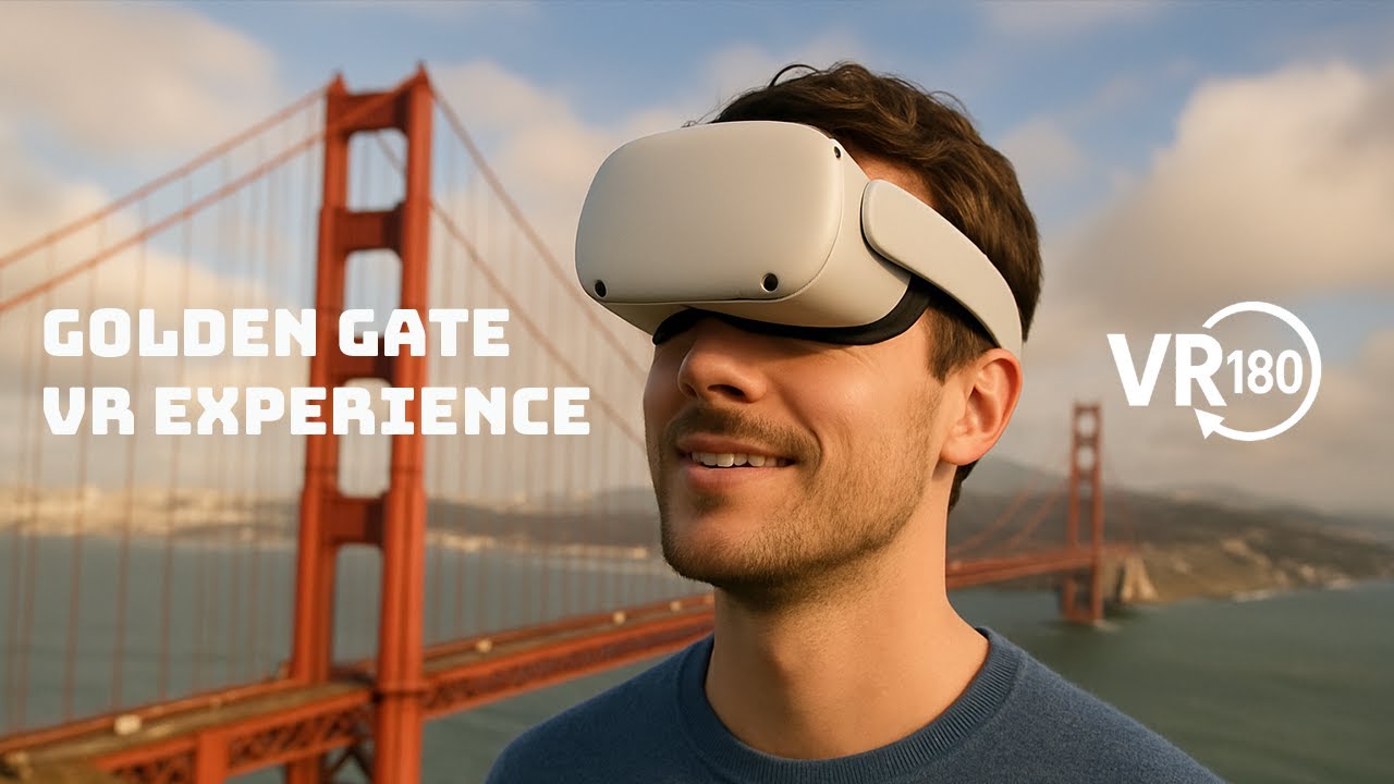 What Is That Sound Coming From This Famous Bridge? 8K 180 VR Experience