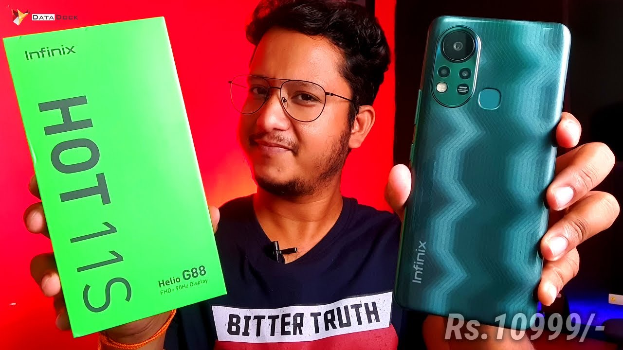 Infinix HOT 11s Unboxing & First Impression | Helio G88, FHD 90Hz Display, 50MP Camera, Dual Speaker