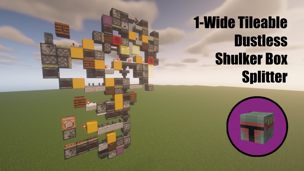 1wt Пыленепроницаемый разветвитель Shulker Box