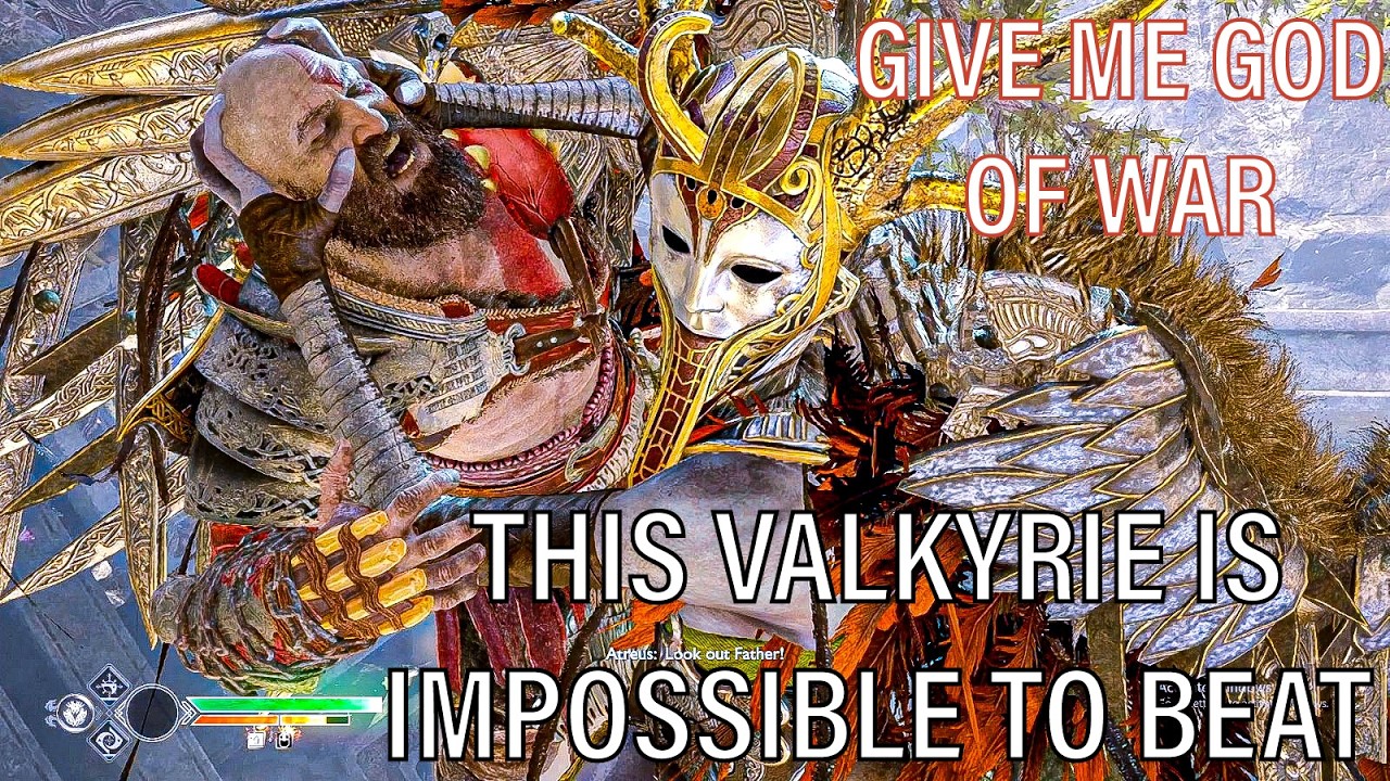 This Valkyrie is IMPOSSIBLE to Beat! 🔥Nvidia RTX Gameplay | God of War (2018)