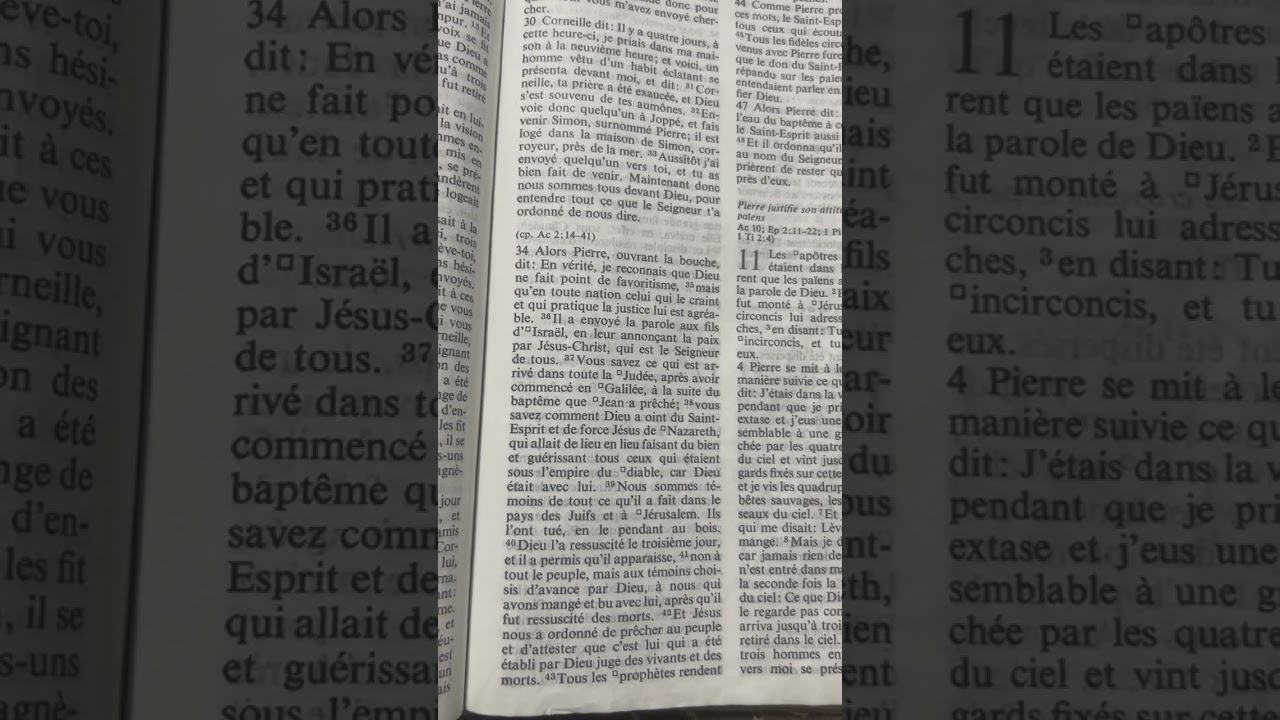 7 min de pain quotidien 31.01.2026. - Actes 10:41
