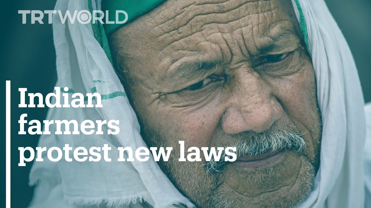 India's farmers protest new laws