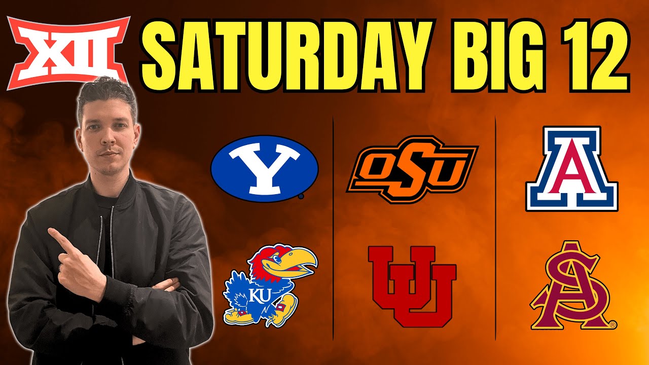 Saturday Big 12 NCAA Basketball Picks - 1/30/26 | August Young NCAAB Picks & Predictions (All Games)