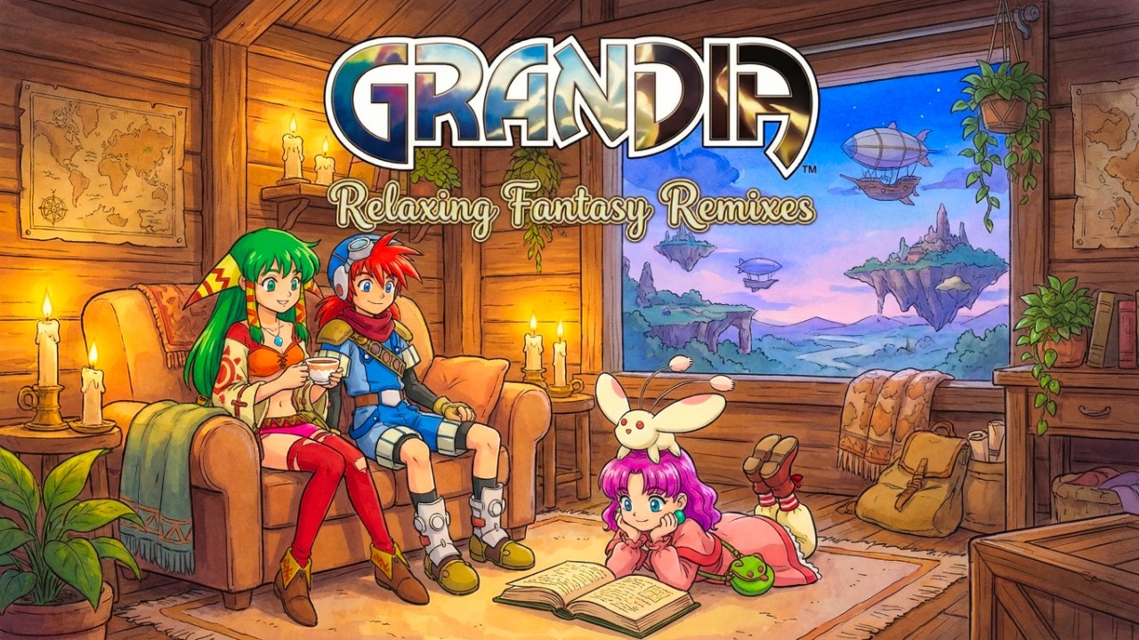 Grandia - Relaxing Fantasy Remixes  | Classic JRPG OST