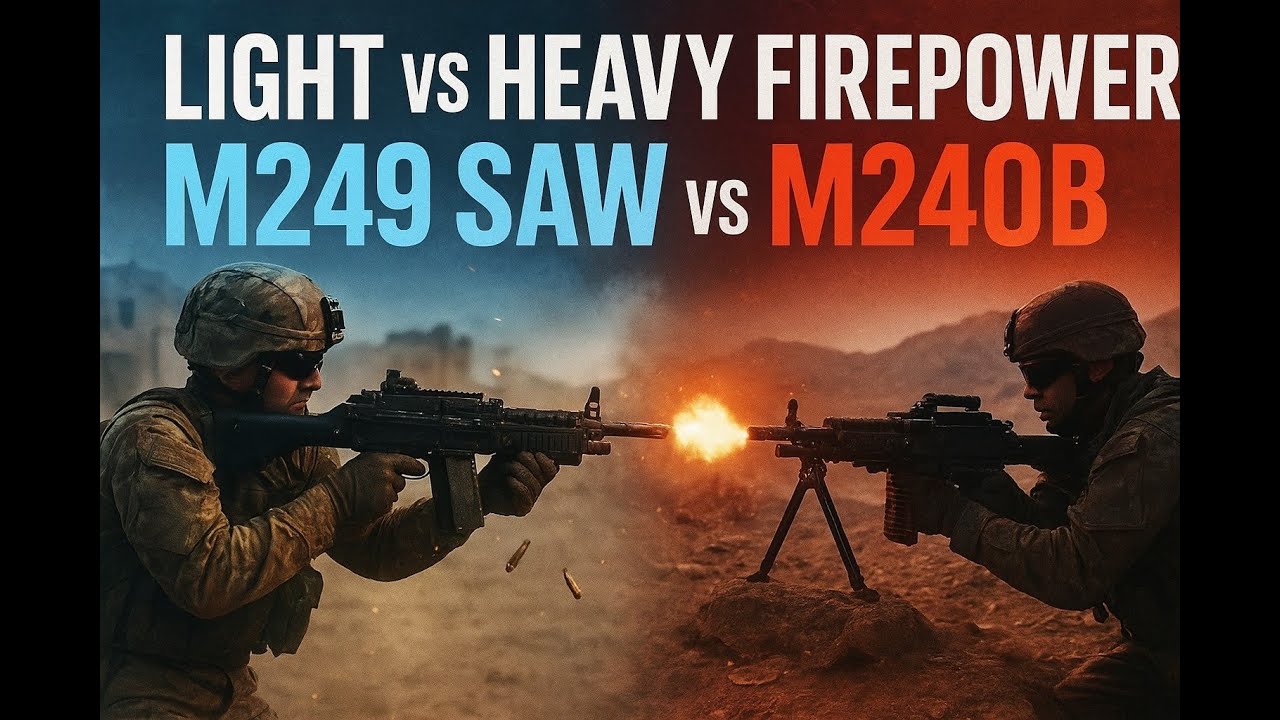 Battle of the Guns &ndash; M249 SAW vs M240B