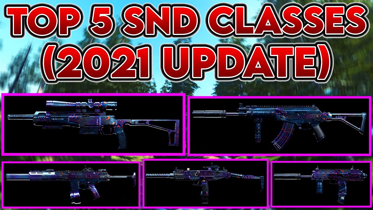 BEST SnD Class Setups (UPDATED) In Modern Warfare - TOP 5 BEST Class Setups For Search And Destroy