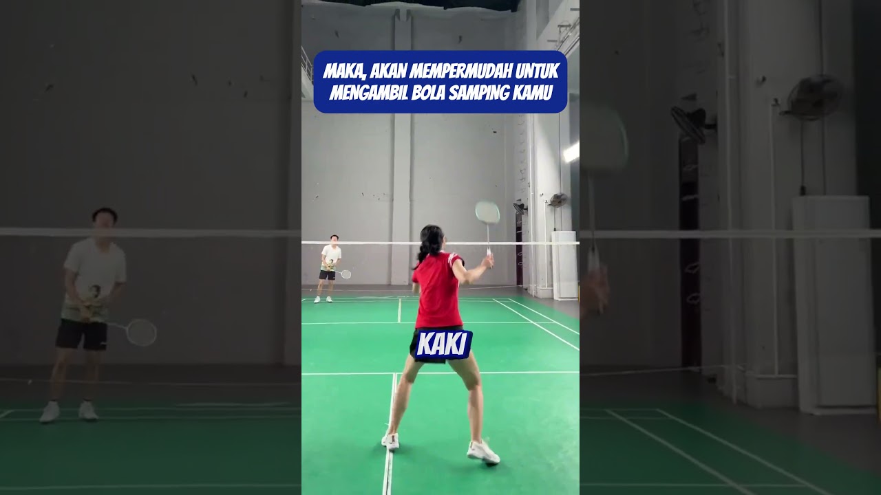 4 latihan footwork untuk improve skill badminton