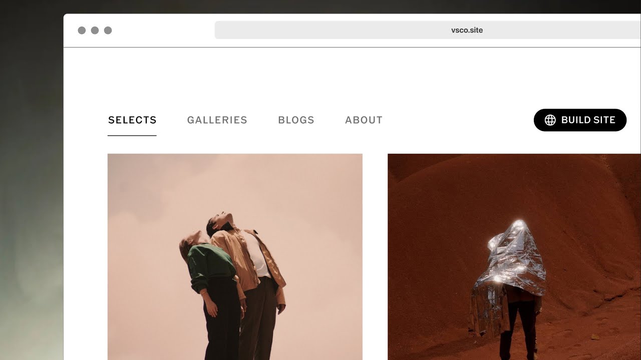 Introducing VSCO Sites &mdash; Portfolio Websites for Photographers