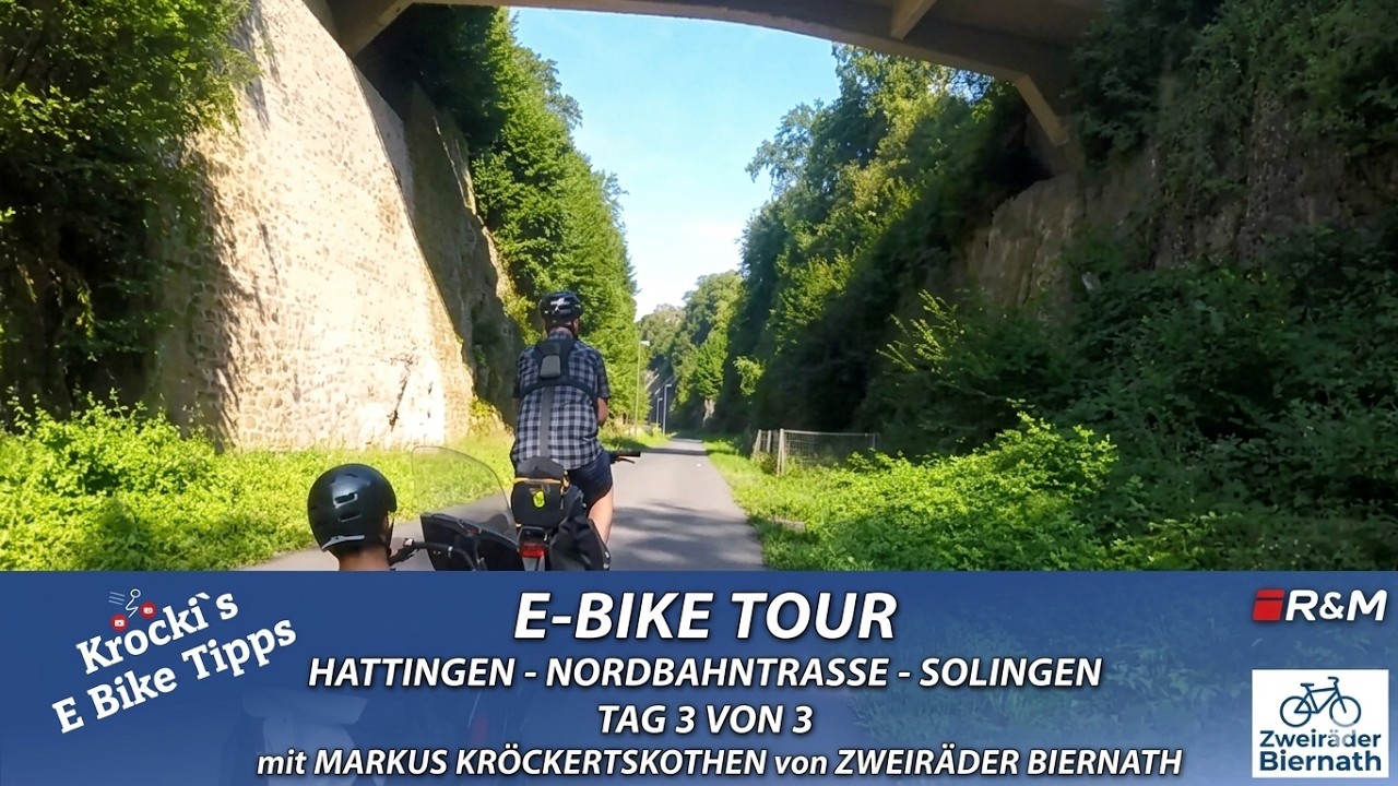 E-Bike Tour von Hattingen über die Nordbahntrasse nach SolingenTag 3 von 3