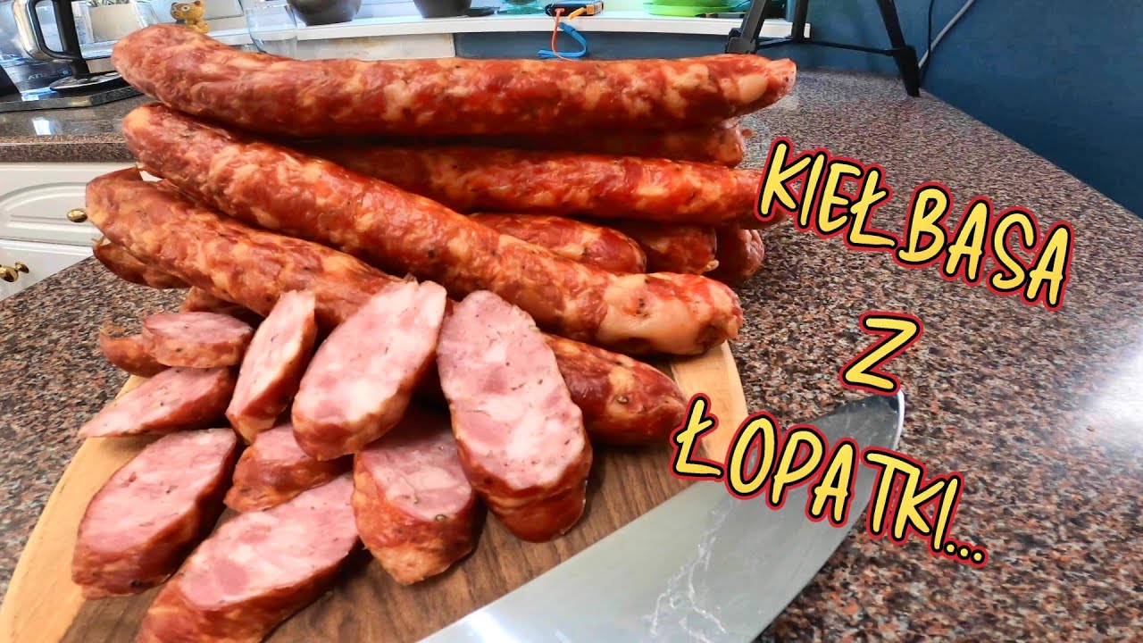 Odc. 236 Wędzona kiełbasa z łopatki, podpiekana w wędzarni..