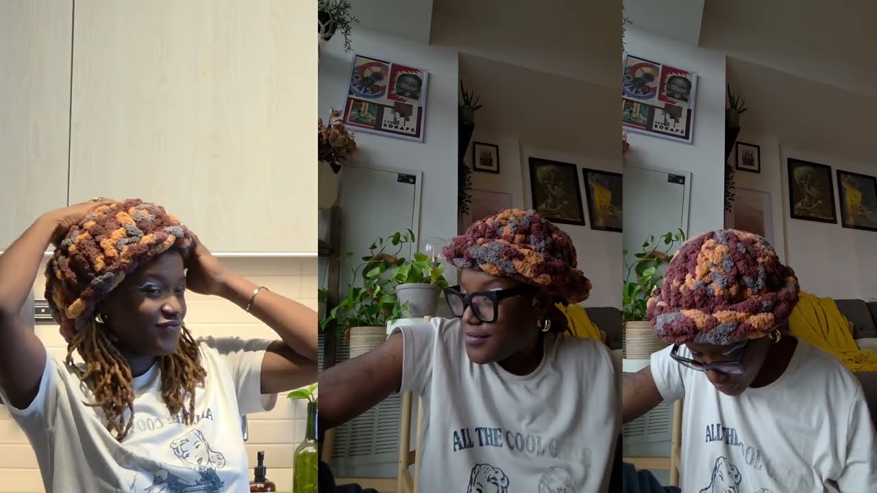 Knit hat tutorial| Cozy DIY Knit Hat