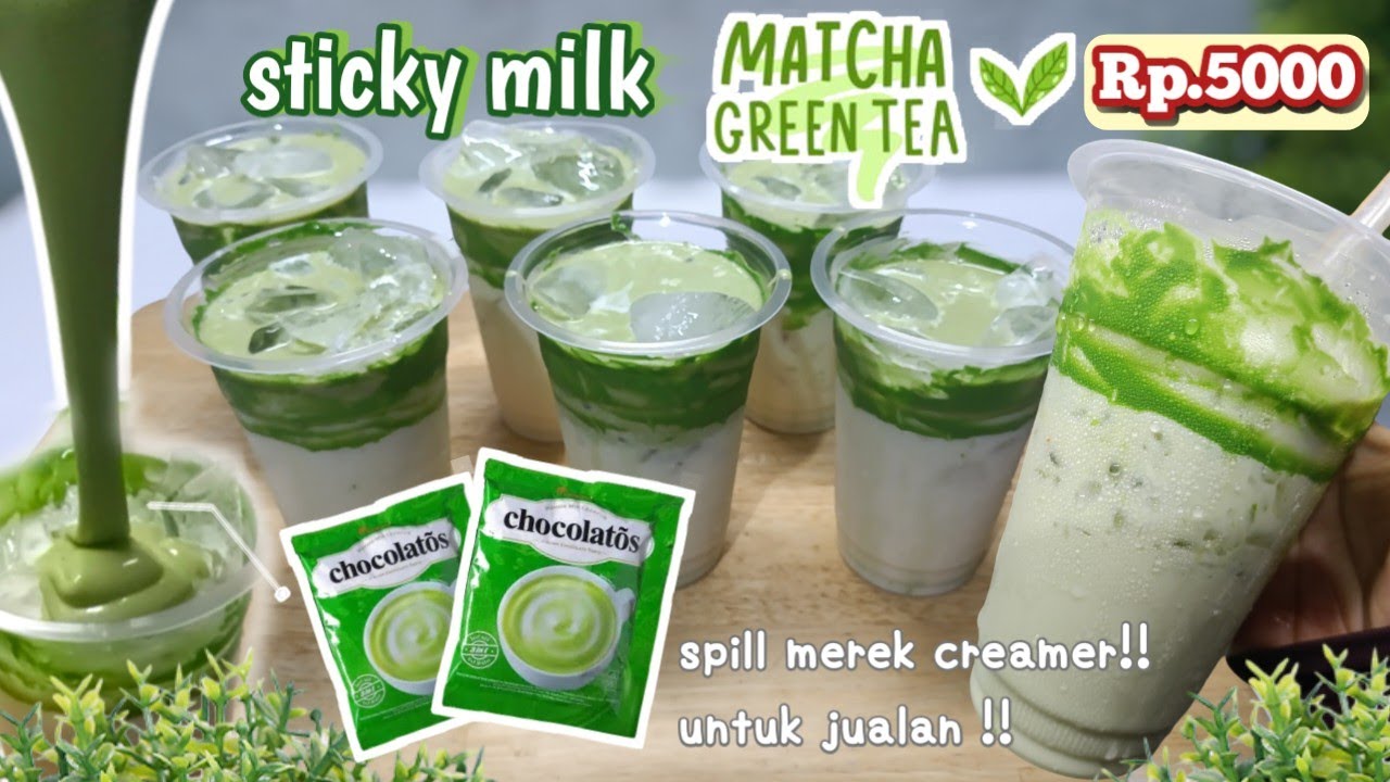 IDE JUALAN CERDAS MODAL BUBUK CHOCOLATOS JADI MINUMAN YG SEGAR CREAMMY DAN ENAK BANGET-STICKY MILK