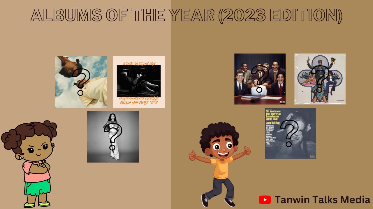 Top ten BEST albums of 2023 (ft. Tanwin Talks Media)