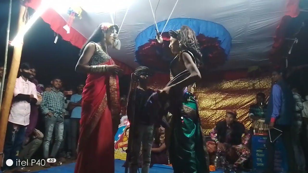 वसन एन्ड आकाश सोंगाड्या पार्टी.वाडी.पुनरवसनकर#shortvideo @#Aadiwasi rodali Fuomes party