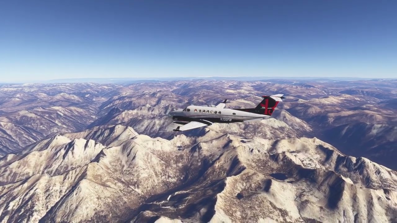 Stunning Mountain Flight!|Stevens-Telluride|KPSO-KTEX|Beechcraft King Air 350