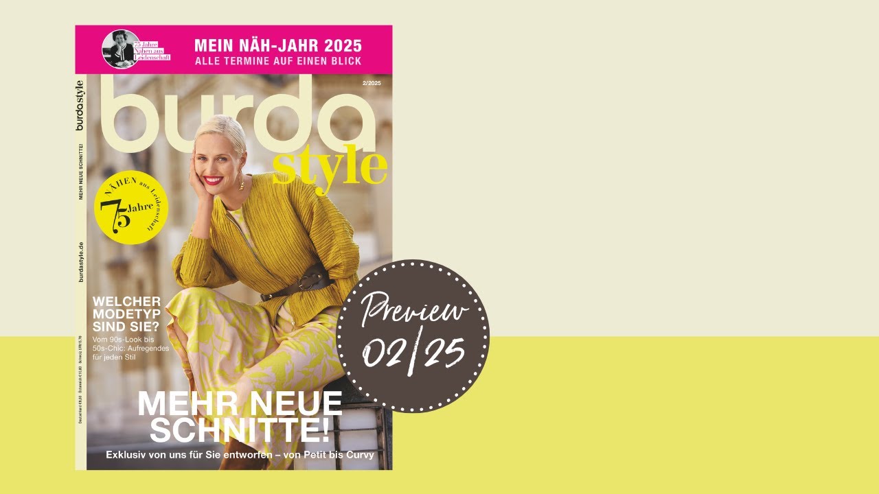 Einblick in die burda style #2/25