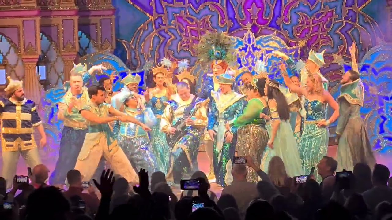 The marlowe theatre pantomime alladdin 7.1.24 LAST SHOW @marlowetheatre #marlowepanto