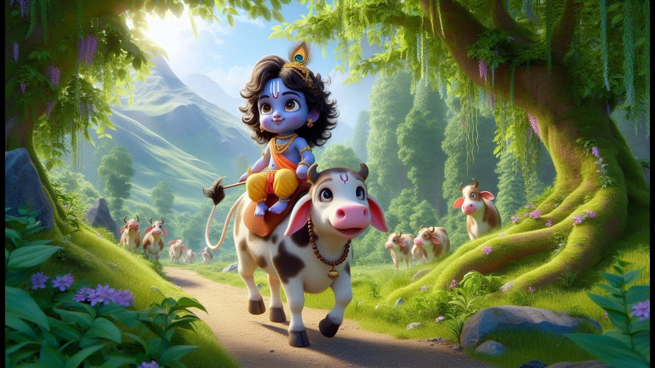 Little Krishna Songs l Choto So Mero Madan Gopal l Choti Choti Gaiya l Krishna Bhajan l Krishna Song