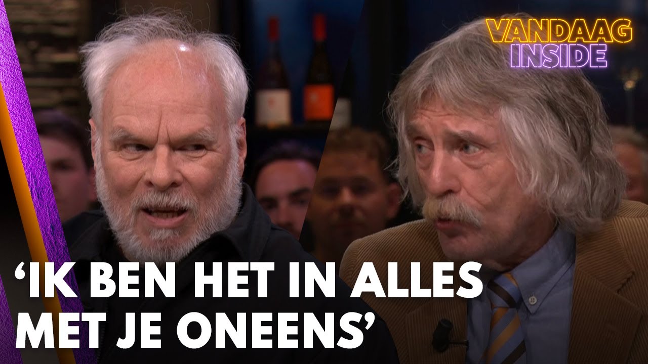 Johan in discussie met Nico Dijkshoorn: 'Ik ben het in alles met je oneens' | VANDAAG INSIDE