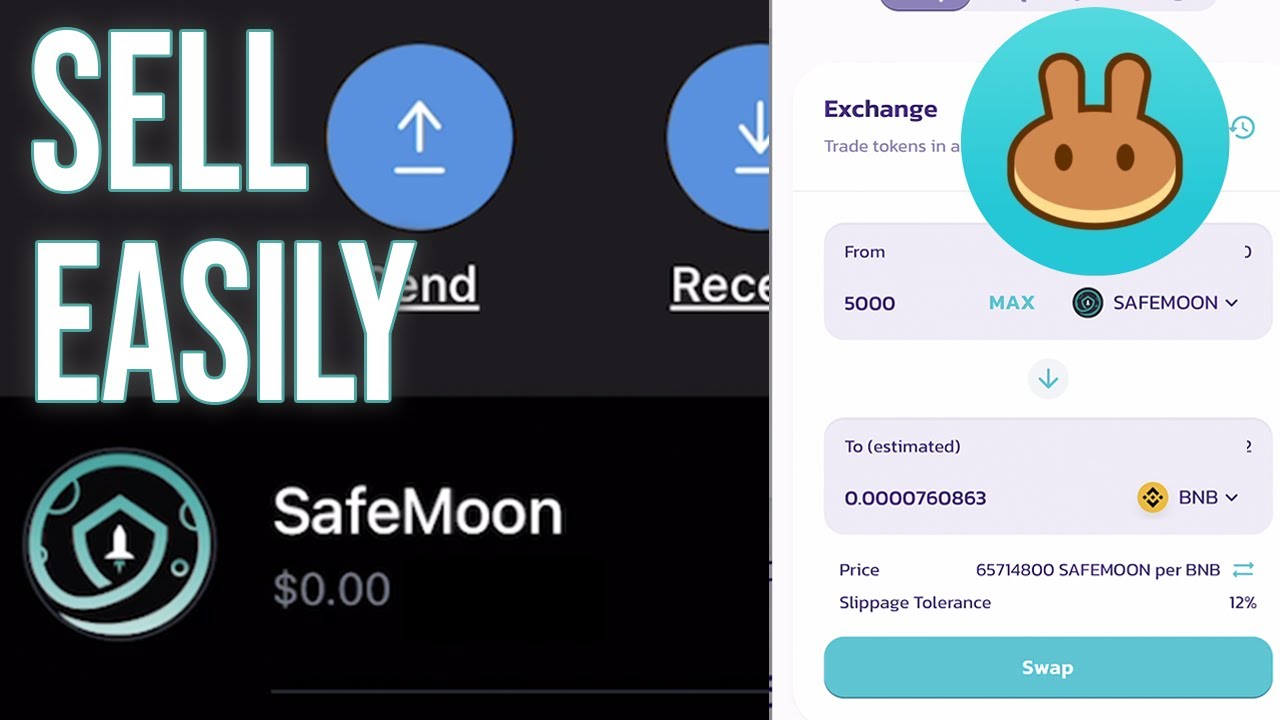 How To Sell On Trust Wallet/Pancake Swap *NICE & EASY* #SafeMoon