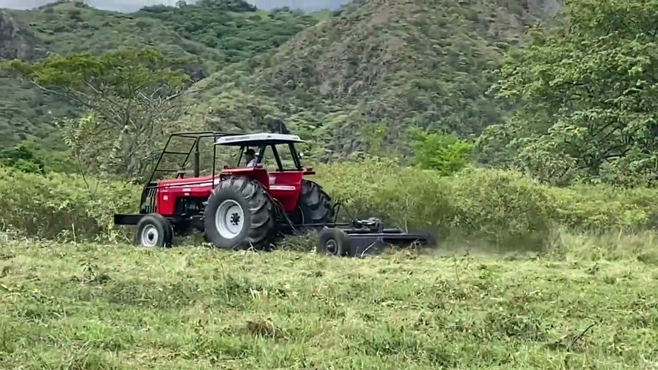 Chapeadora, corta maleza, Desmalezadora para tractor.