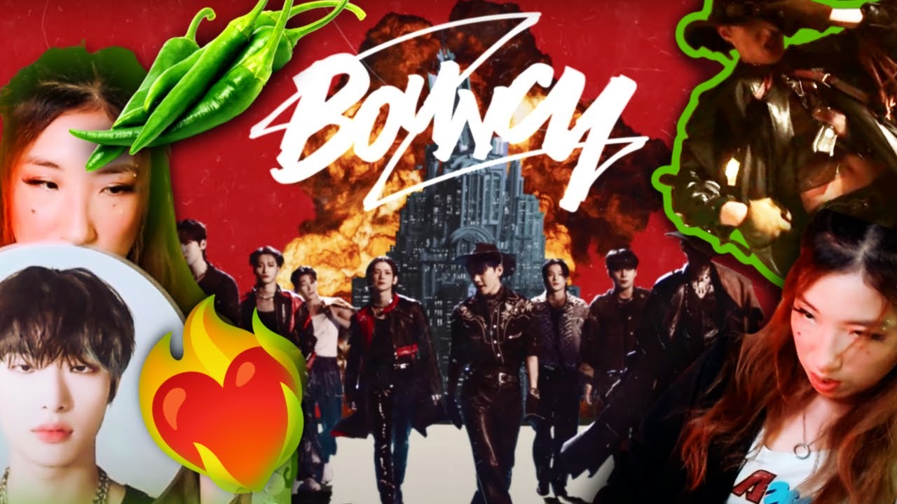 ATEEZ(에이티즈) - 'BOUNCY (K-HOT CHILLI PEPPERS)' Official MV 🌶️ S O N G M I N G I SLOW IT DOWN REACTION