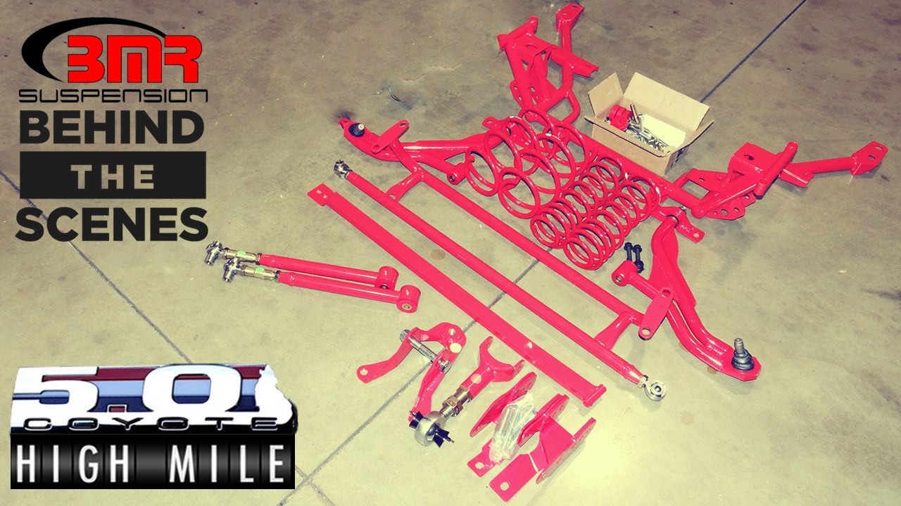 High Mile Coyote Mustang Behind The Scenes: BMR Suspension