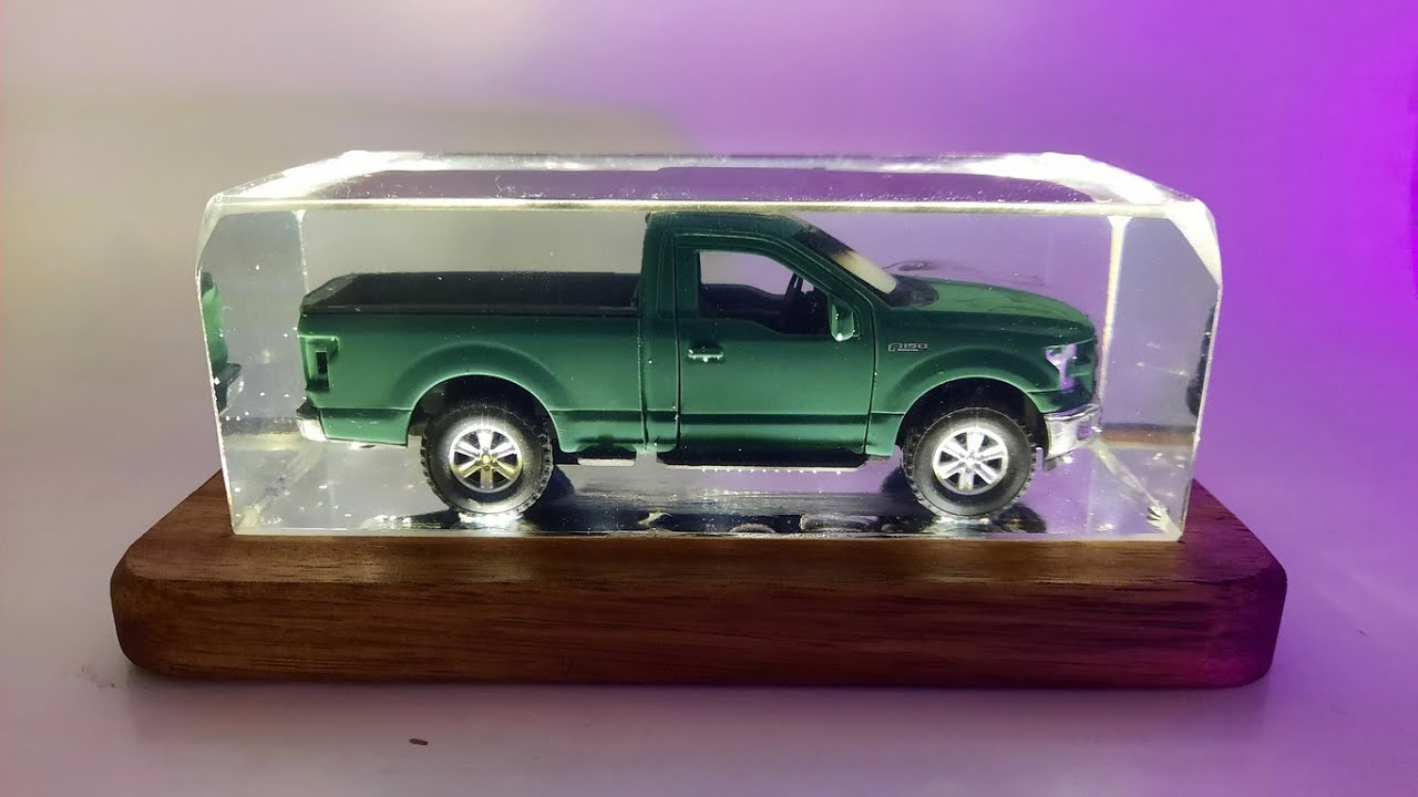 EPOXY RESIN  Epoxy car DIY ideas LAMP FORD F-150