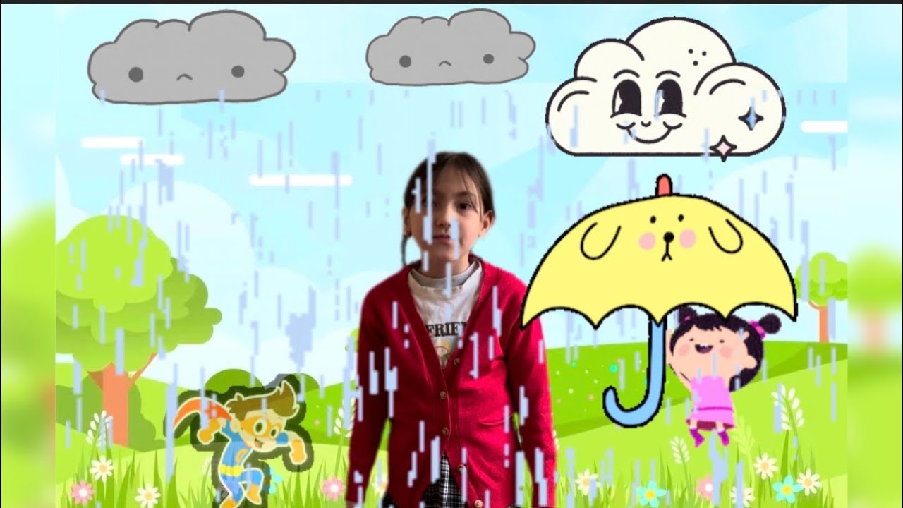 Rain rain go away | Nursery rhyme and kids song 