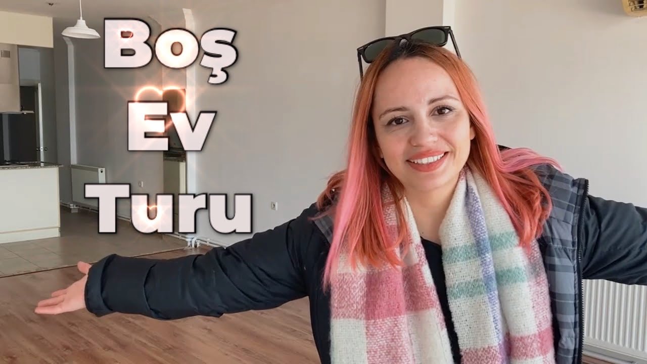 BOŞ EV TURU | TEK BAŞIMA EVE ÇIKTIM!