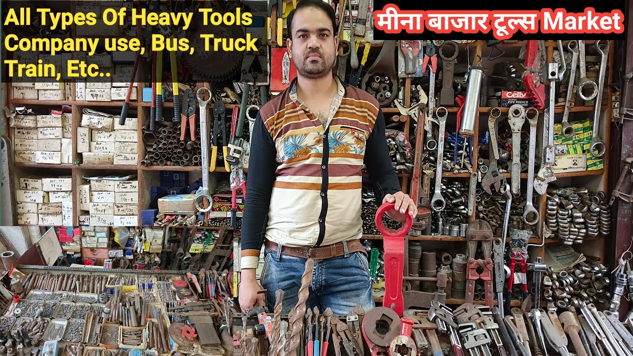 All Types Tools, Bus, Train, Truck, Drill Tap, Cutting Tup , Carbide Endmill, Meena Bazar, Delhi (6)