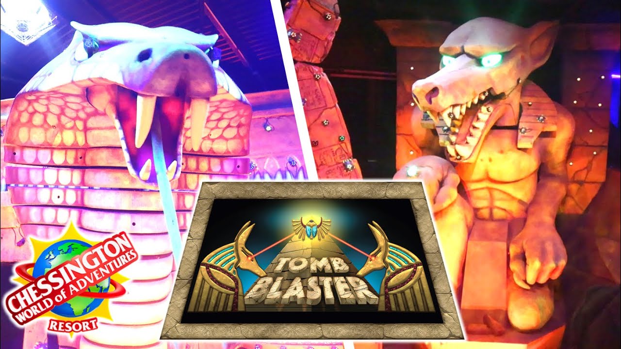 Tomb Blaster at Chessington World of Adventures On-Ride POV