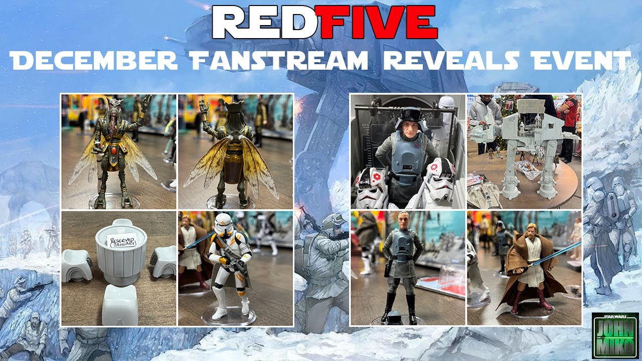 December Hasbro RedFive Toys & Collectibles Event