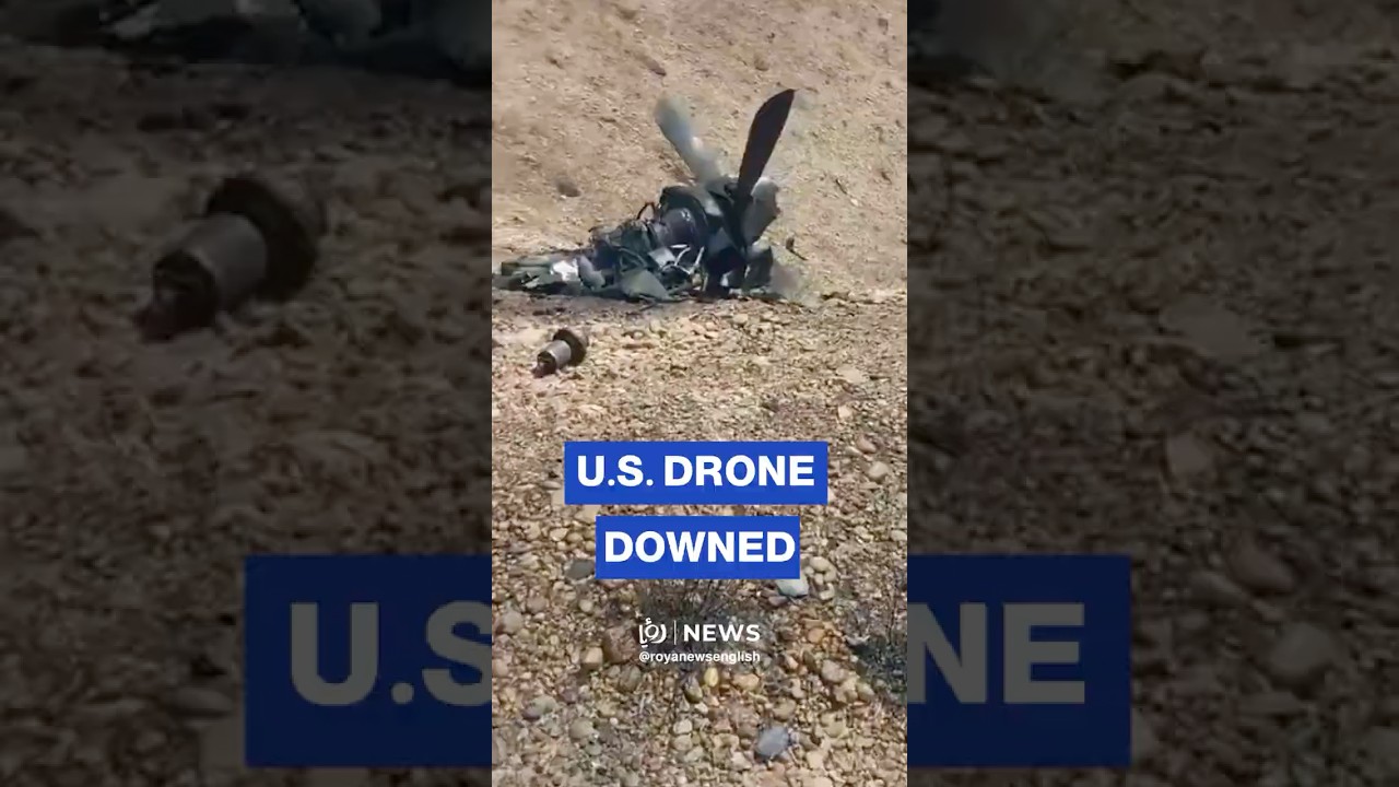 Iranian media releases video of US MQ-9 drone downed in Dehloran