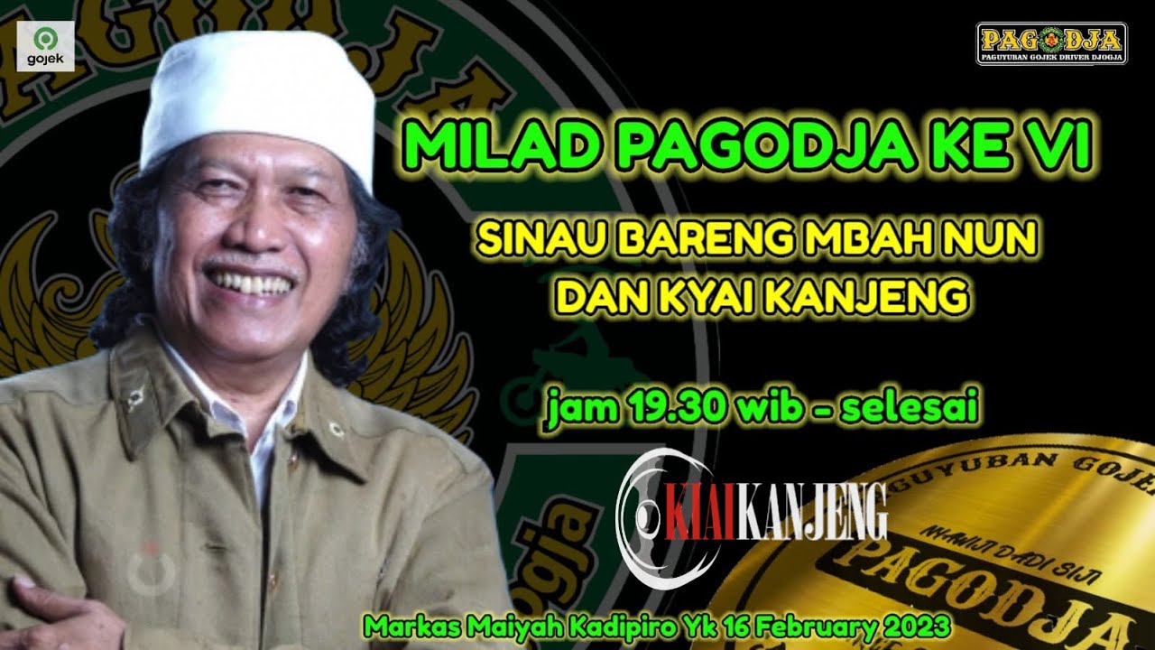 Sinau Bareng Mbah Nun dan KiaiKanjeng | Milad PAGODJA ke VI