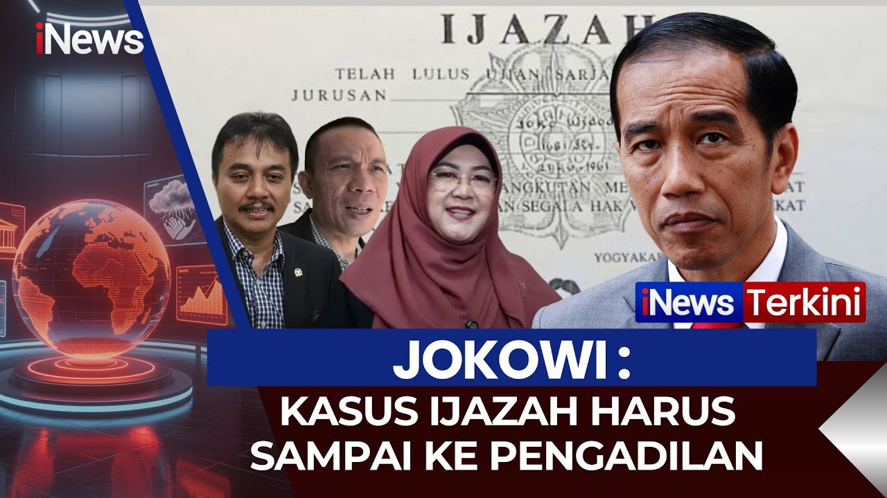🔴LIVE JOKOWI: KASUS IJAZAH HARUS SAMPAI PENGADILAN | 30/01