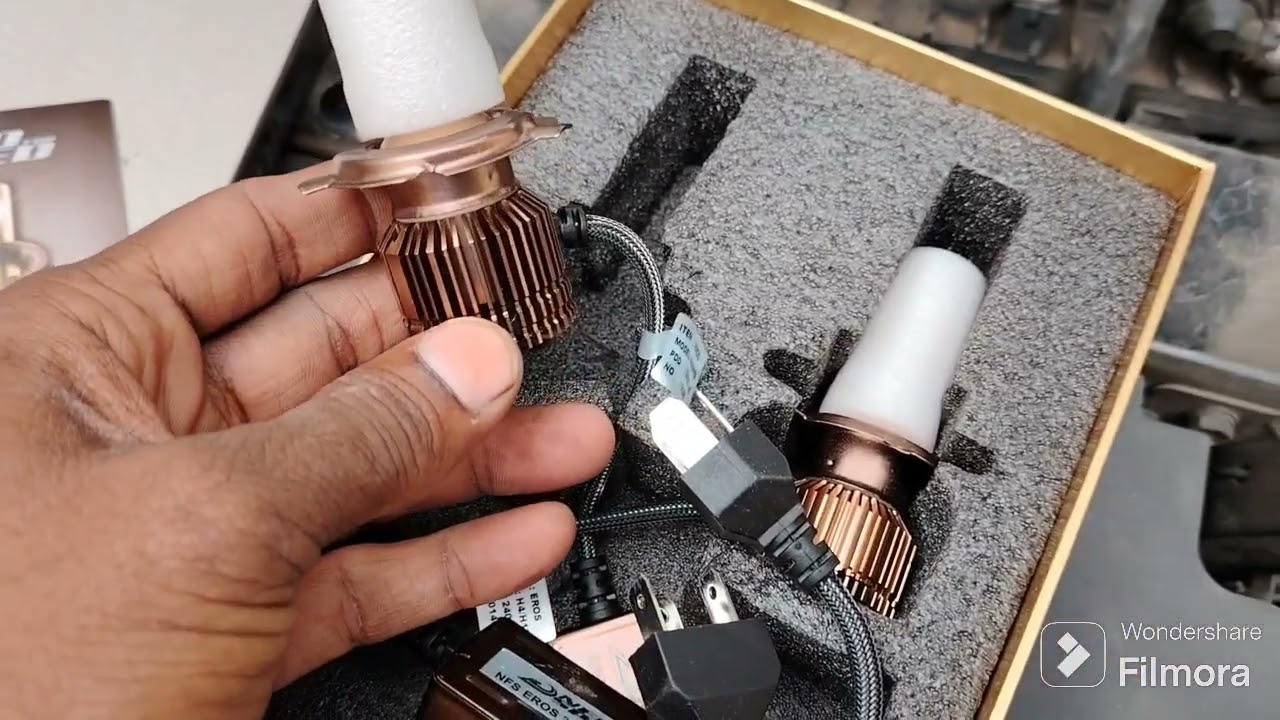 Kia |Carens |2024 |H4,| H19,|120 |watts| LED| light|| installation