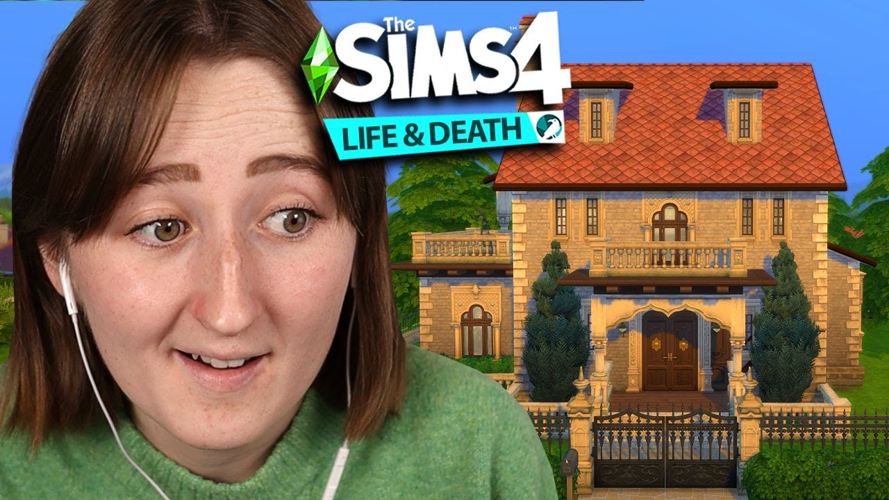 Building with The Sims 4: Life & Death for the FIRST TIME