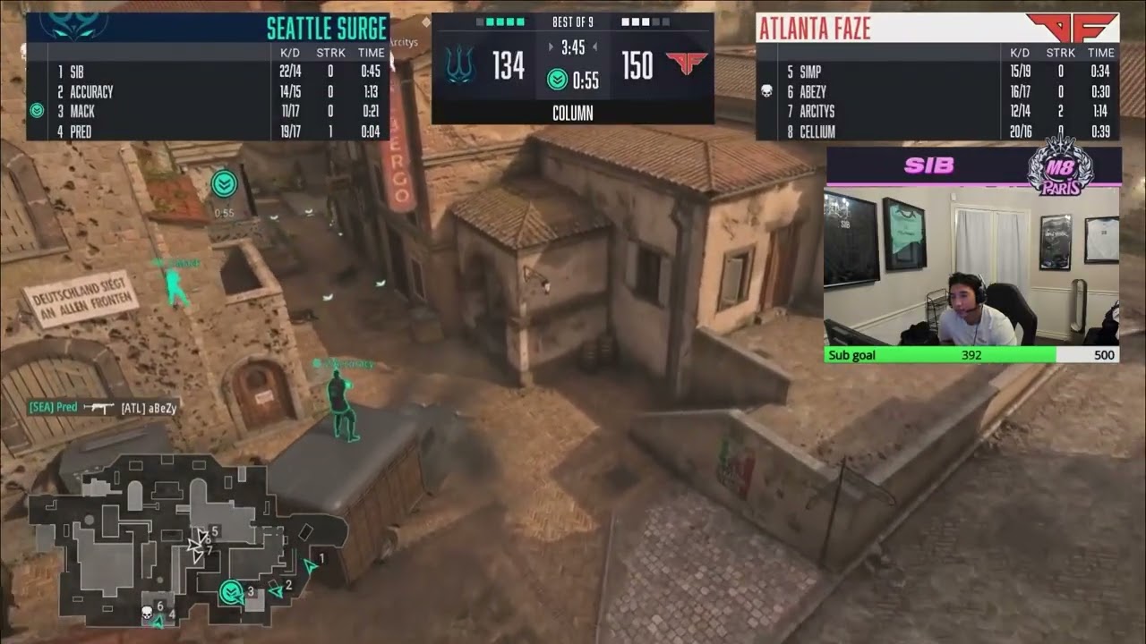 Sib Gets Hyped Watching the Never Seen Before Comms of Surge Winning a Major in Vanguard! 🔥