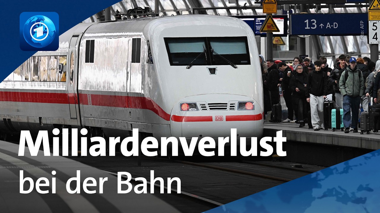 Bilanz f&uuml;r 2025: Milliardenverlust f&uuml;r Deutsche Bahn