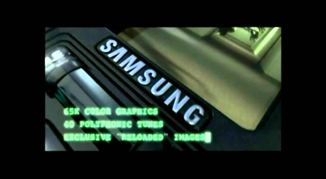 Samusung Matrix Reloaded CellPhone