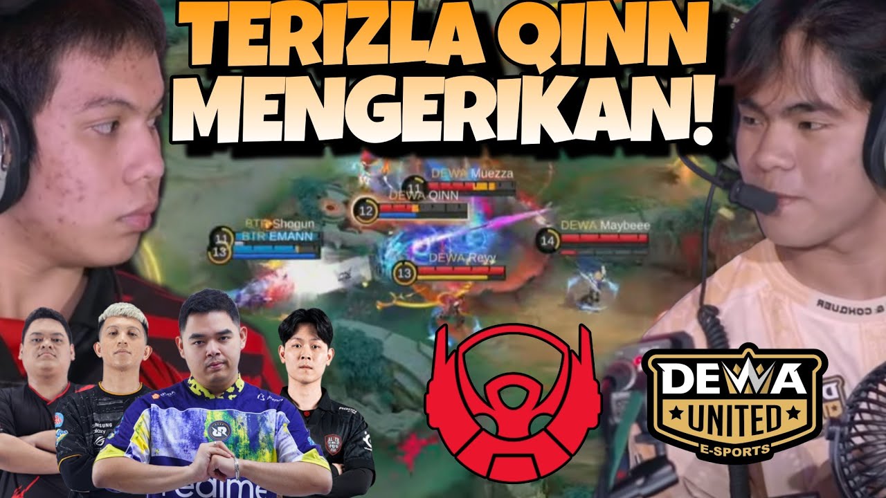 PEMBALASAN DEWA !! QINN TERIZLA NGAMUK !! DEWA VS BIGETRON MATCH 2 - MPL S16
