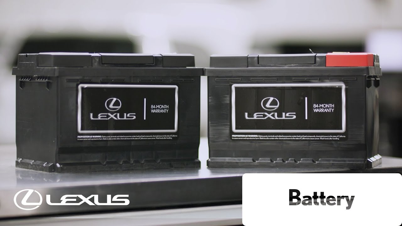 Lexus Service - Battery | Lexus